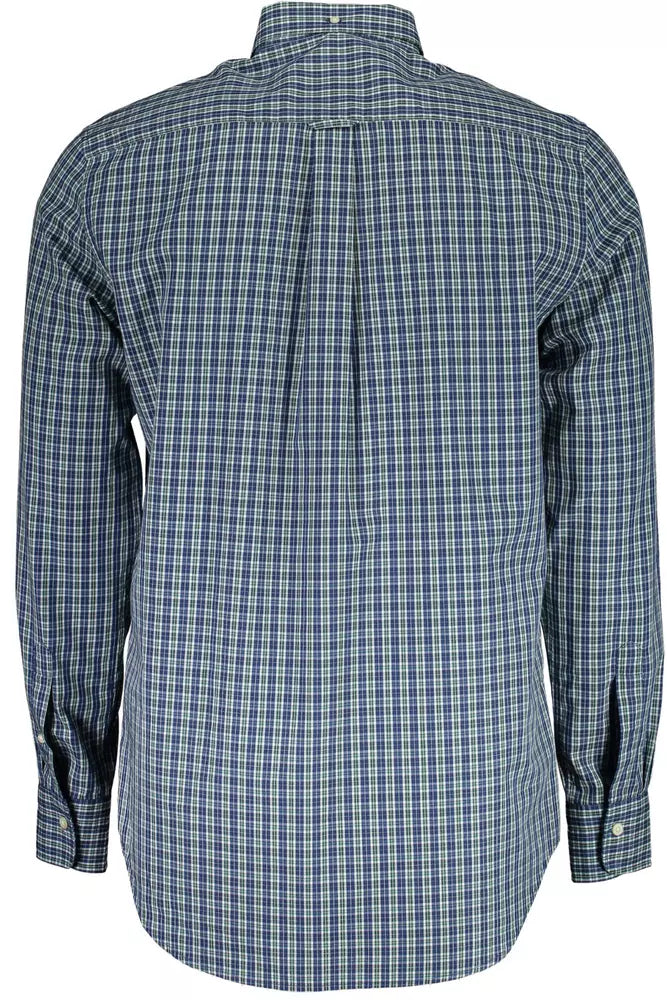 Gant Green Cotton Men Shirt