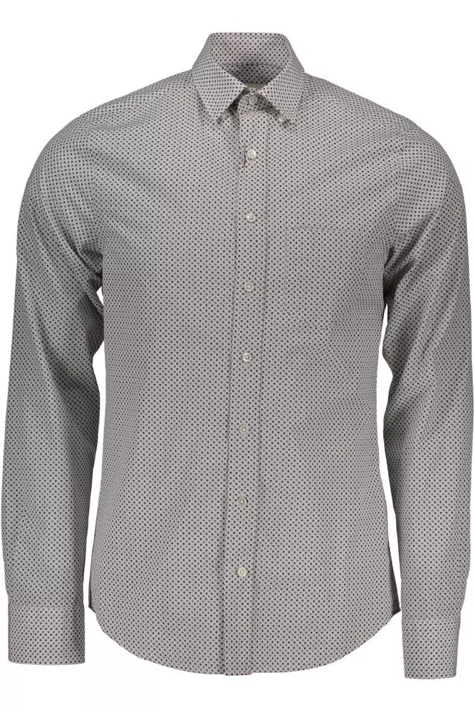 Gant White Cotton Men Shirt