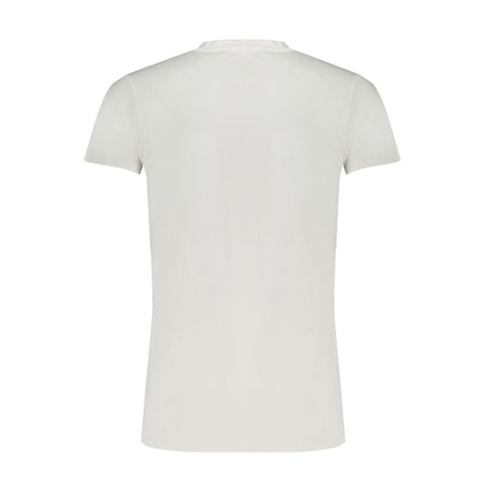 Gaudi White Cotton T-Shirt