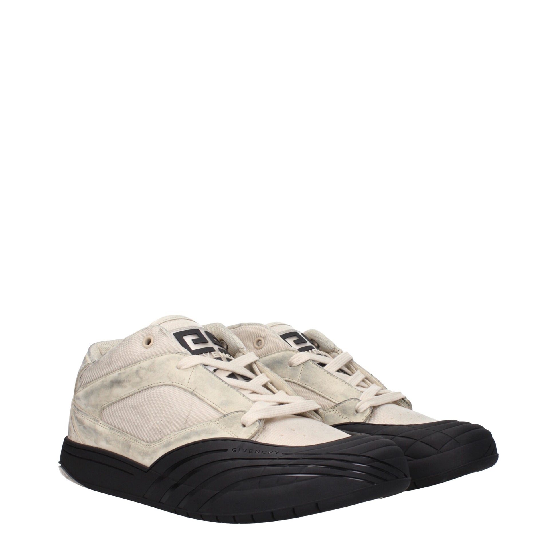 Givenchy Beige Fabric Sneakers