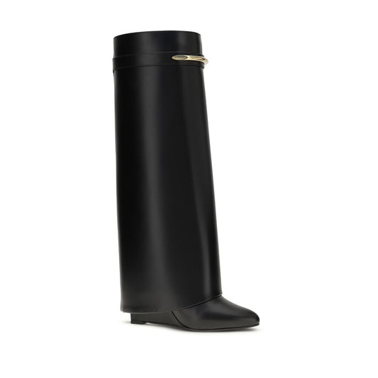Givenchy Black Calf Leather Bos Taurus Boots