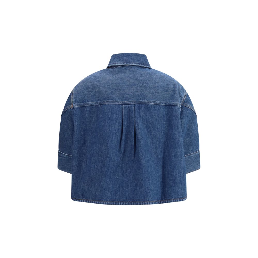 Givenchy Blue Denim Shirt