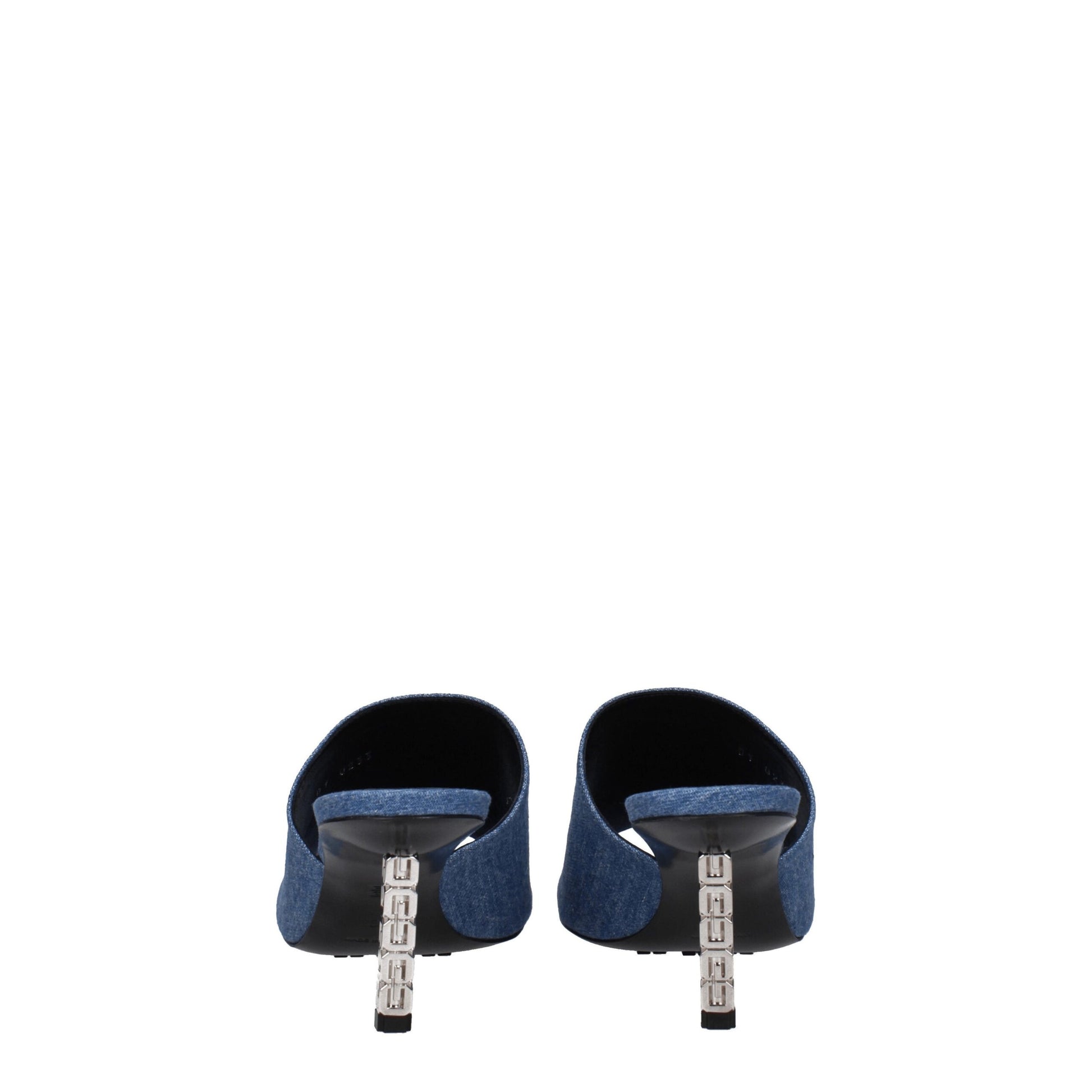 Givenchy Blue Fabric Sandal