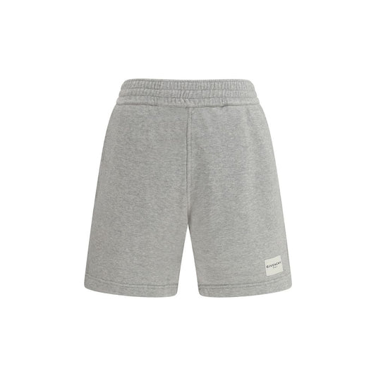 Givenchy Gray Cotton Bermuda Shorts