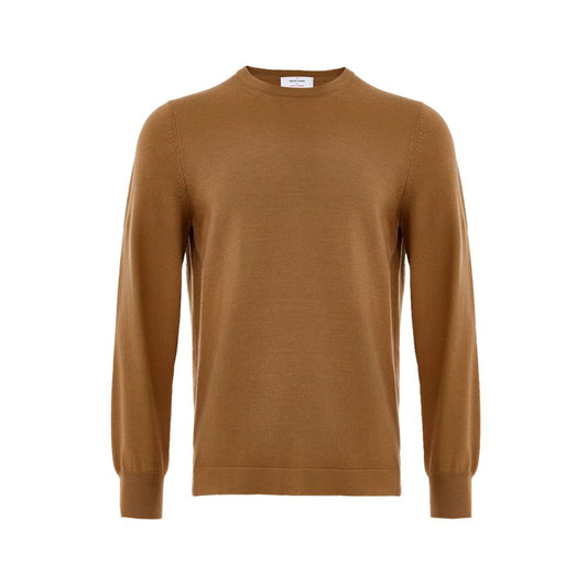 Gran Sasso Brown Wool Sweatshirt