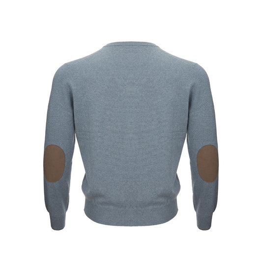 Gran Sasso Elegant Cashmere Sweater in Chic Gray