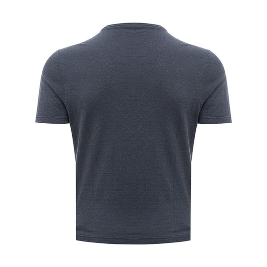 Gran Sasso Elegant Gray Cotton T-Shirt