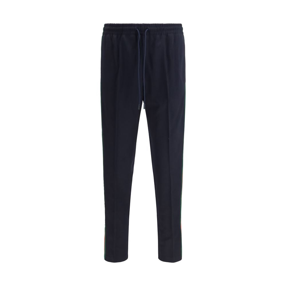 Gucci Blue Polyester Joggers Workout Pants