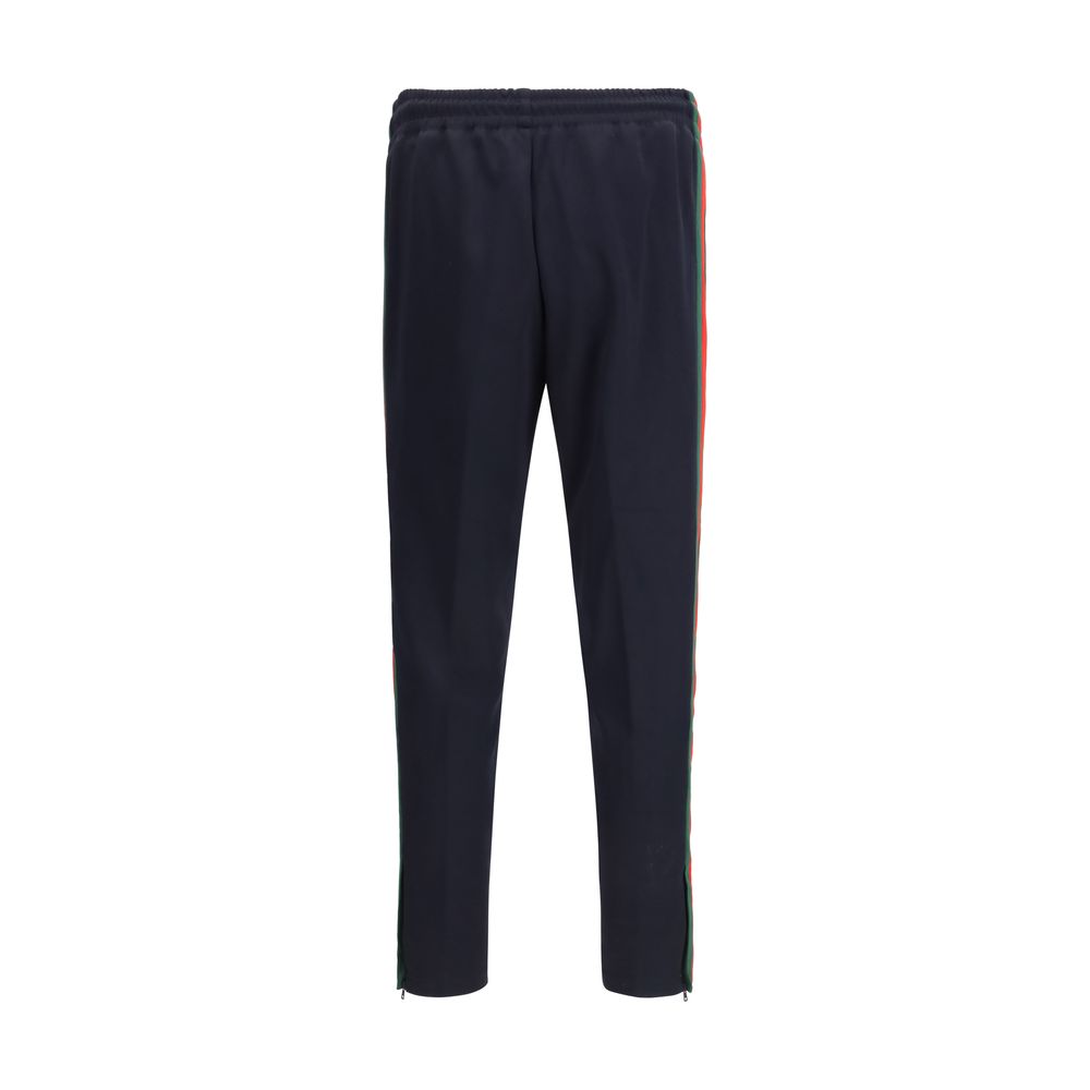 Gucci Blue Polyester Joggers Workout Pants