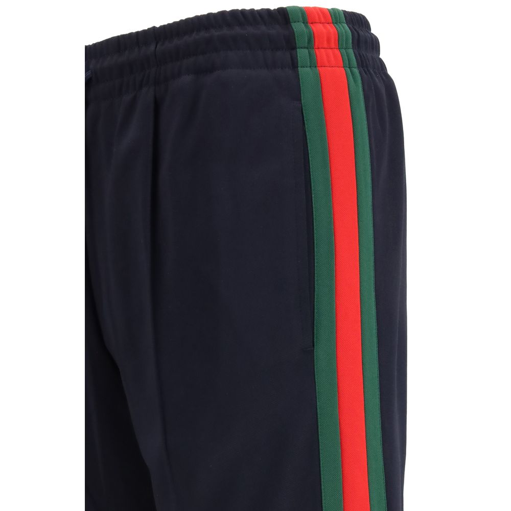 Gucci Blue Polyester Joggers Workout Pants