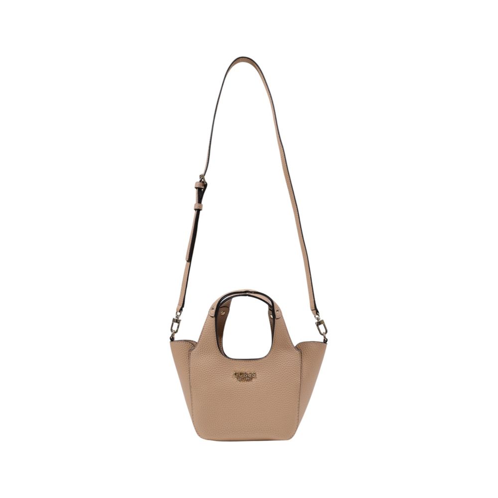 Guess Beige Polyethylene Handbag