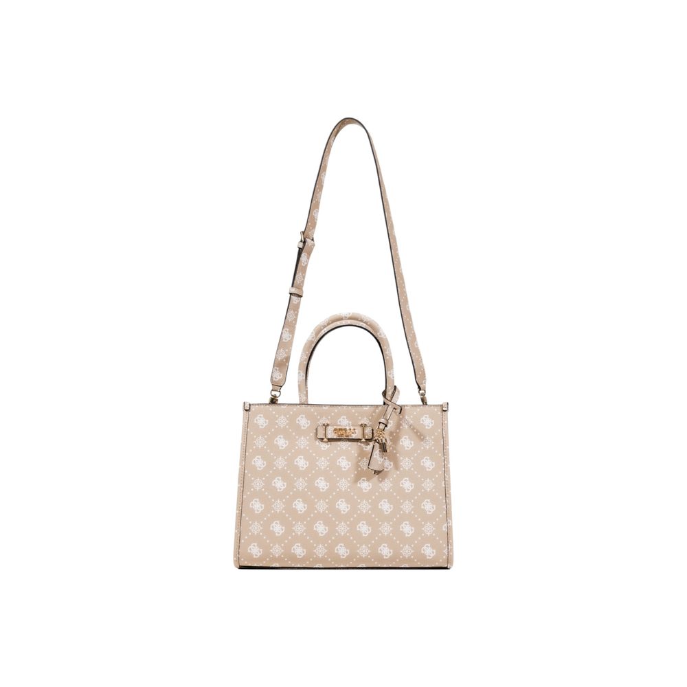 Guess Beige Polyethylene Handbag