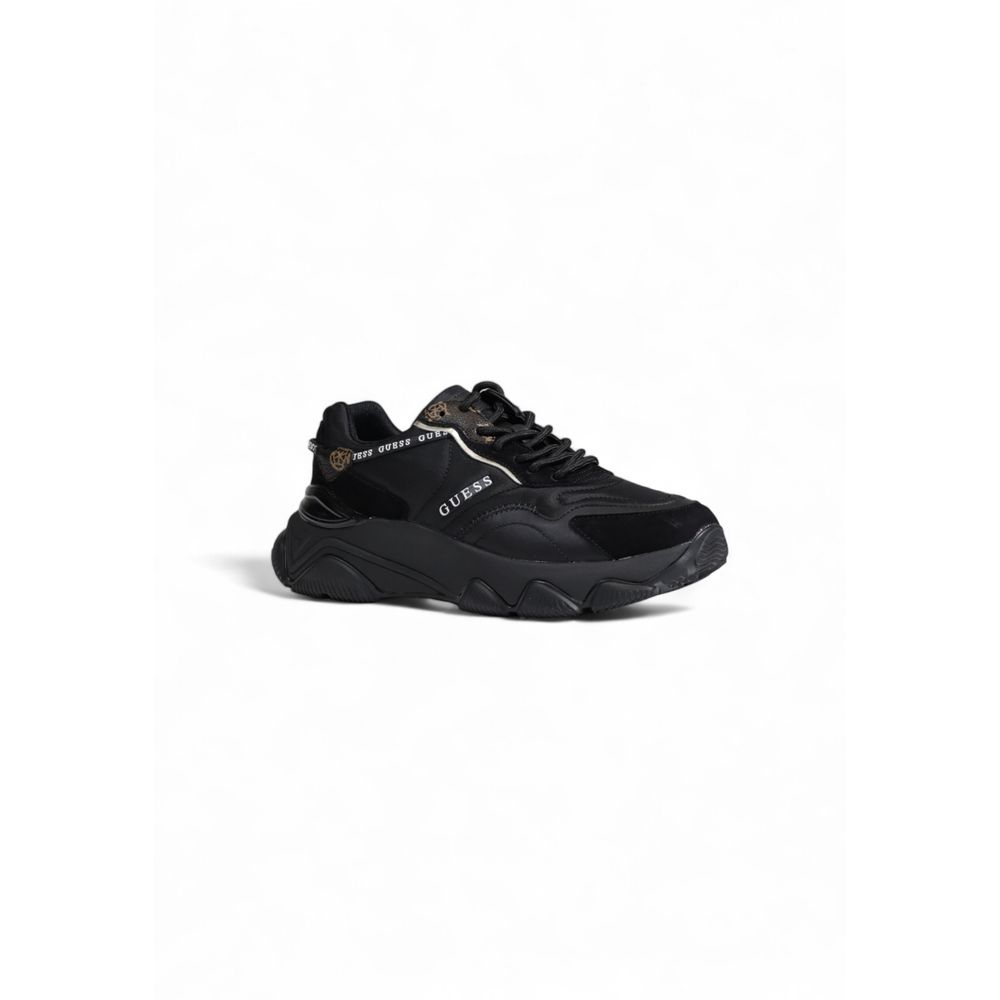 Guess Black Polyethylene Chunky Sneakers