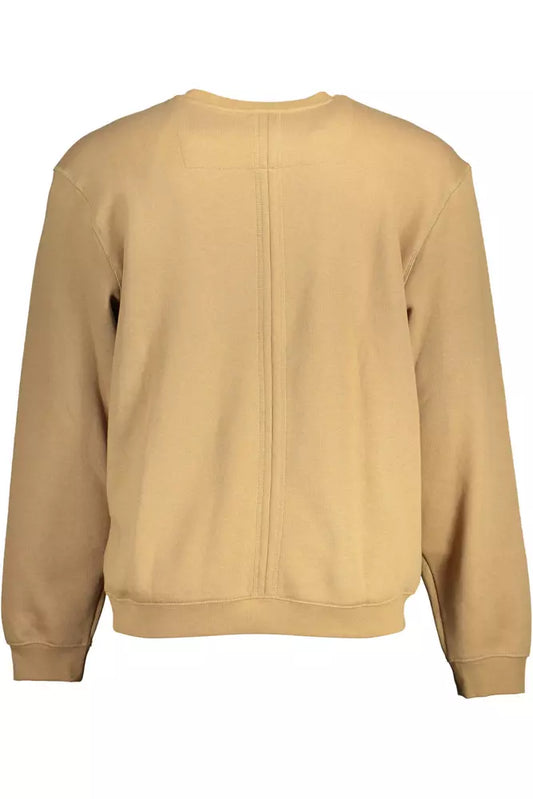 Guess Jeans Beige Cotton Mens Sweater