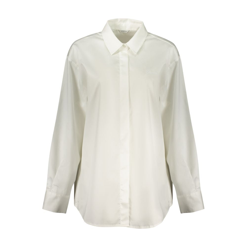 Guess Jeans Bianco Cotton Women's Shirt