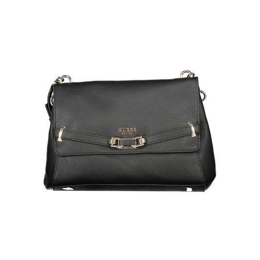 Guess Jeans Black Polyethylene Handbag