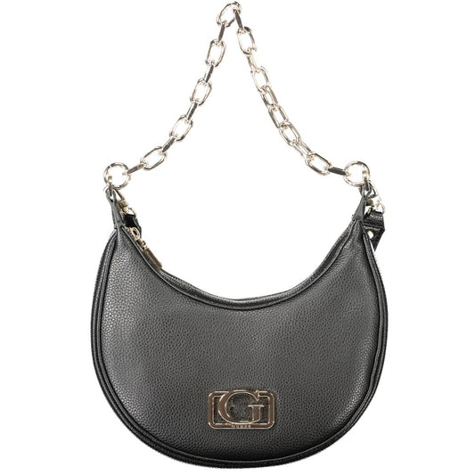 Guess Jeans Black Polyethylene Handbag