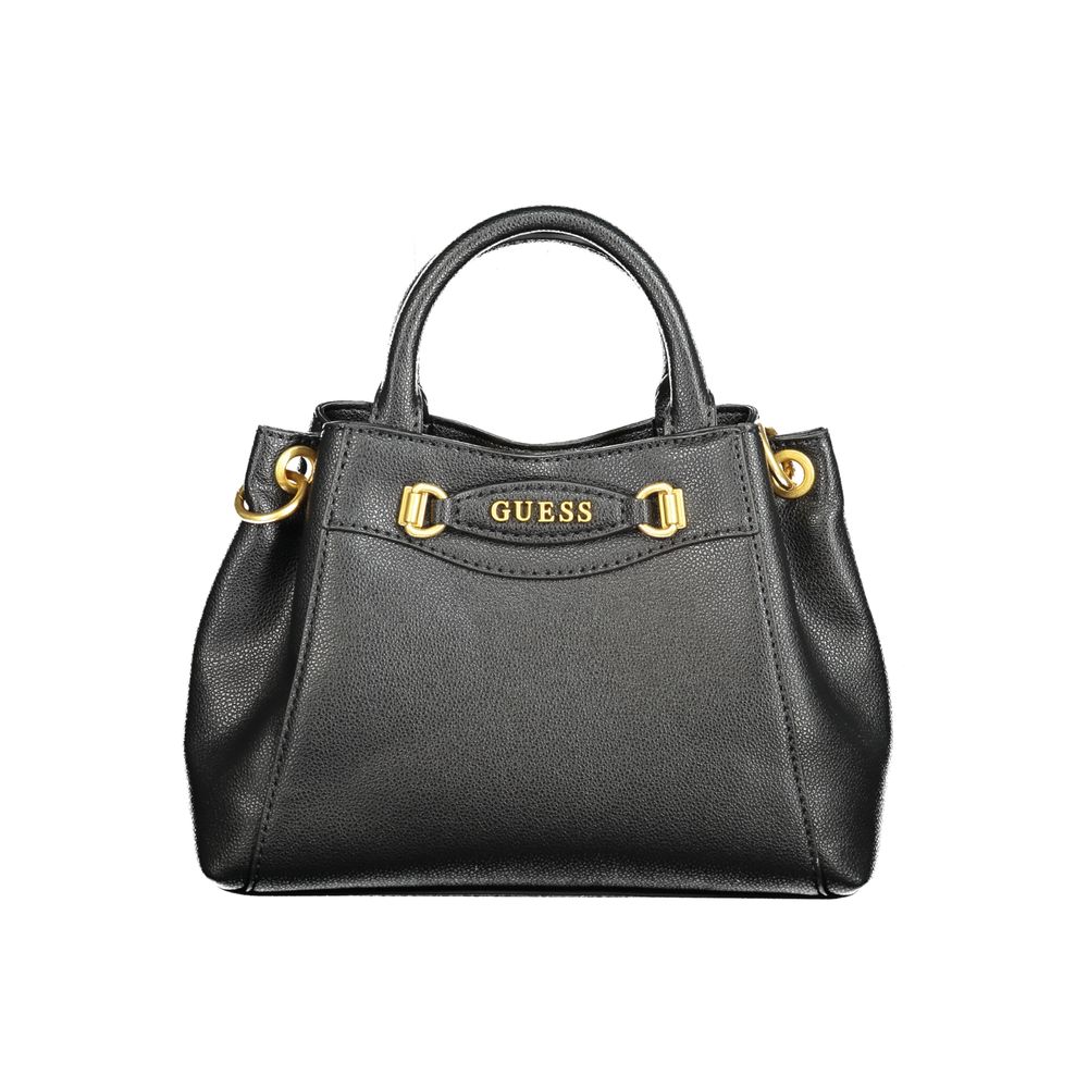 Guess Jeans Black Polyethylene Handbag