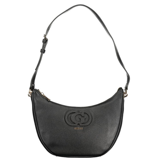 Guess Jeans Black Polyethylene Handbag