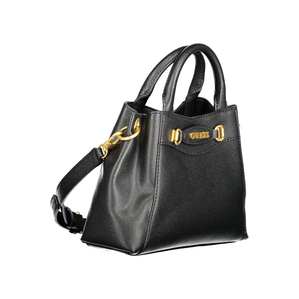 Guess Jeans Black Polyethylene Handbag