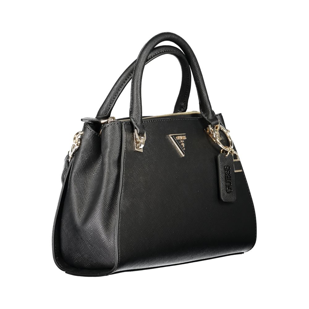 Guess Jeans Black Polyethylene Handbag