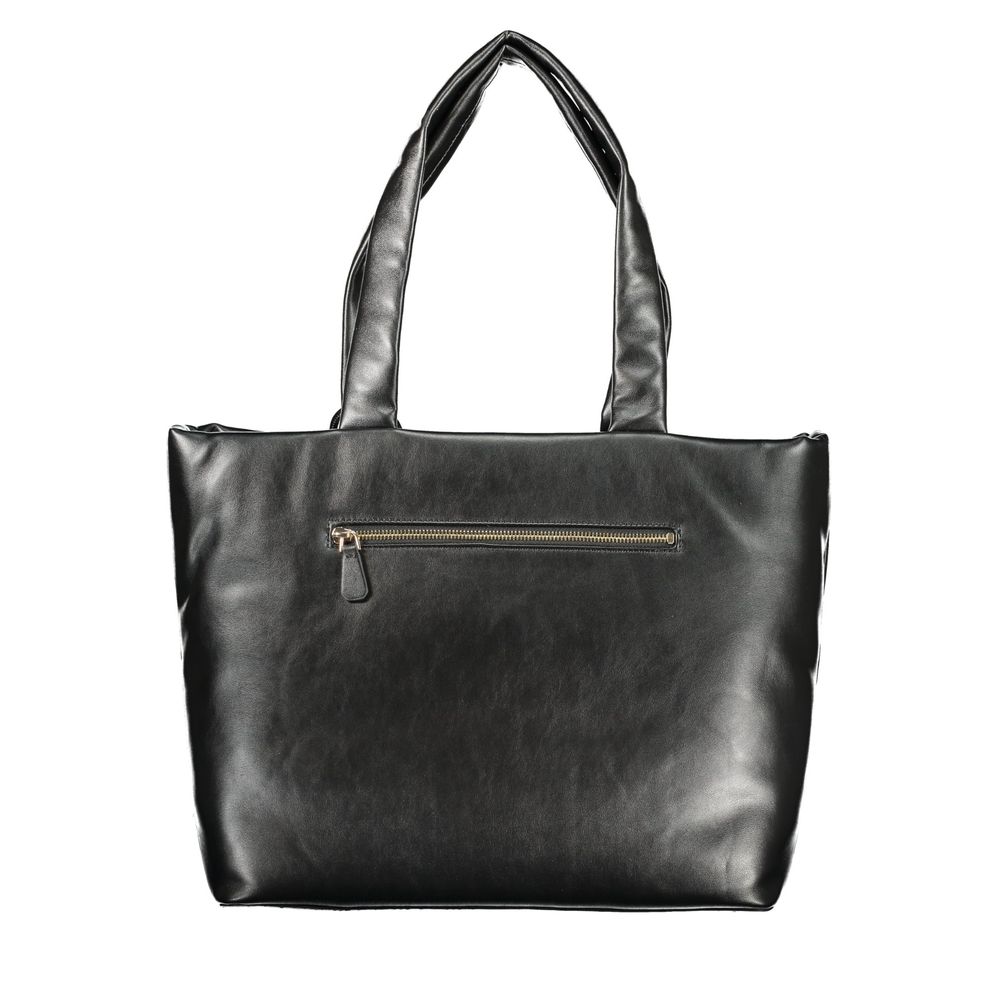 Guess Jeans Black Polyethylene Handbag
