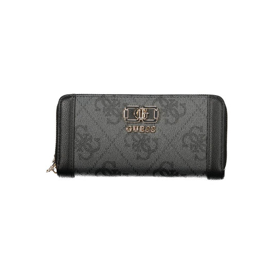 Guess Jeans Black Polyurethane Women Wallet