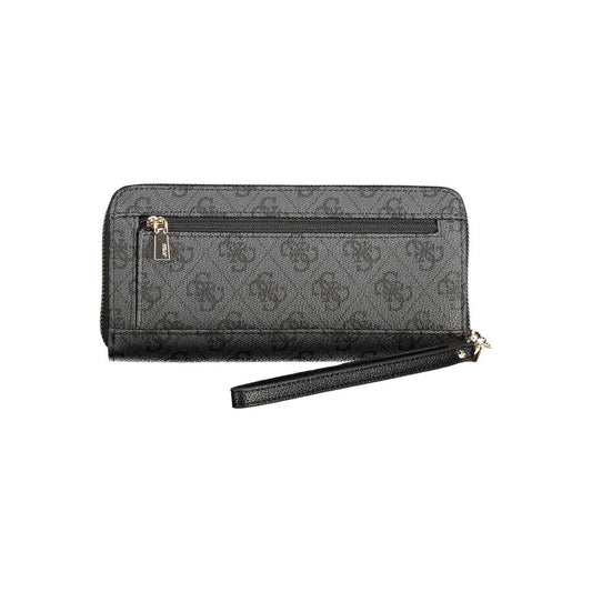Guess Jeans Black Polyurethane Women's Wallet