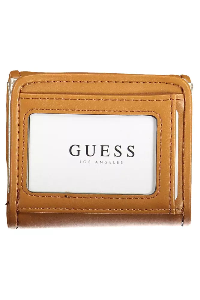 Guess Jeans Brown Polyethylene Women Wallet