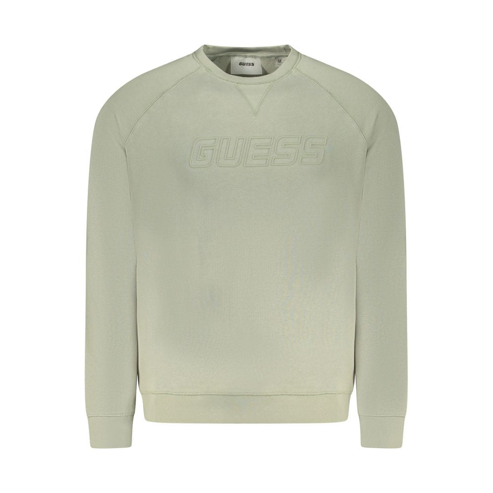 Guess Jeans Green Cotton Sweater