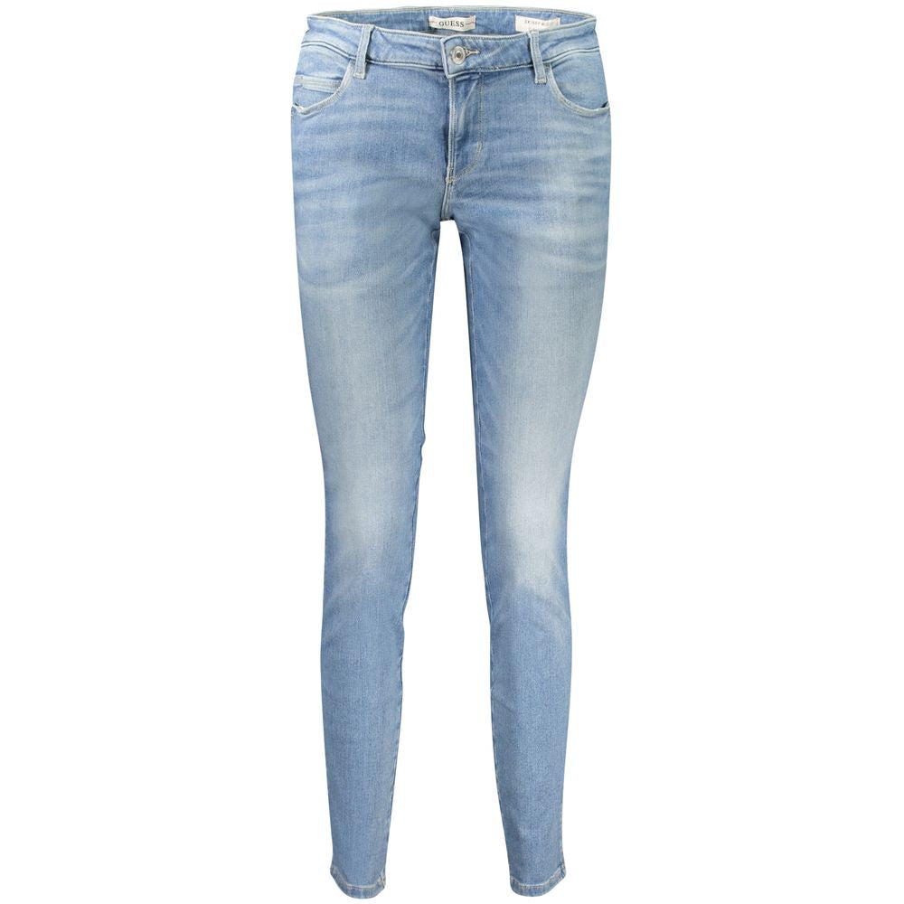 Guess Jeans Light Blue Recycled Cotton Women Jean