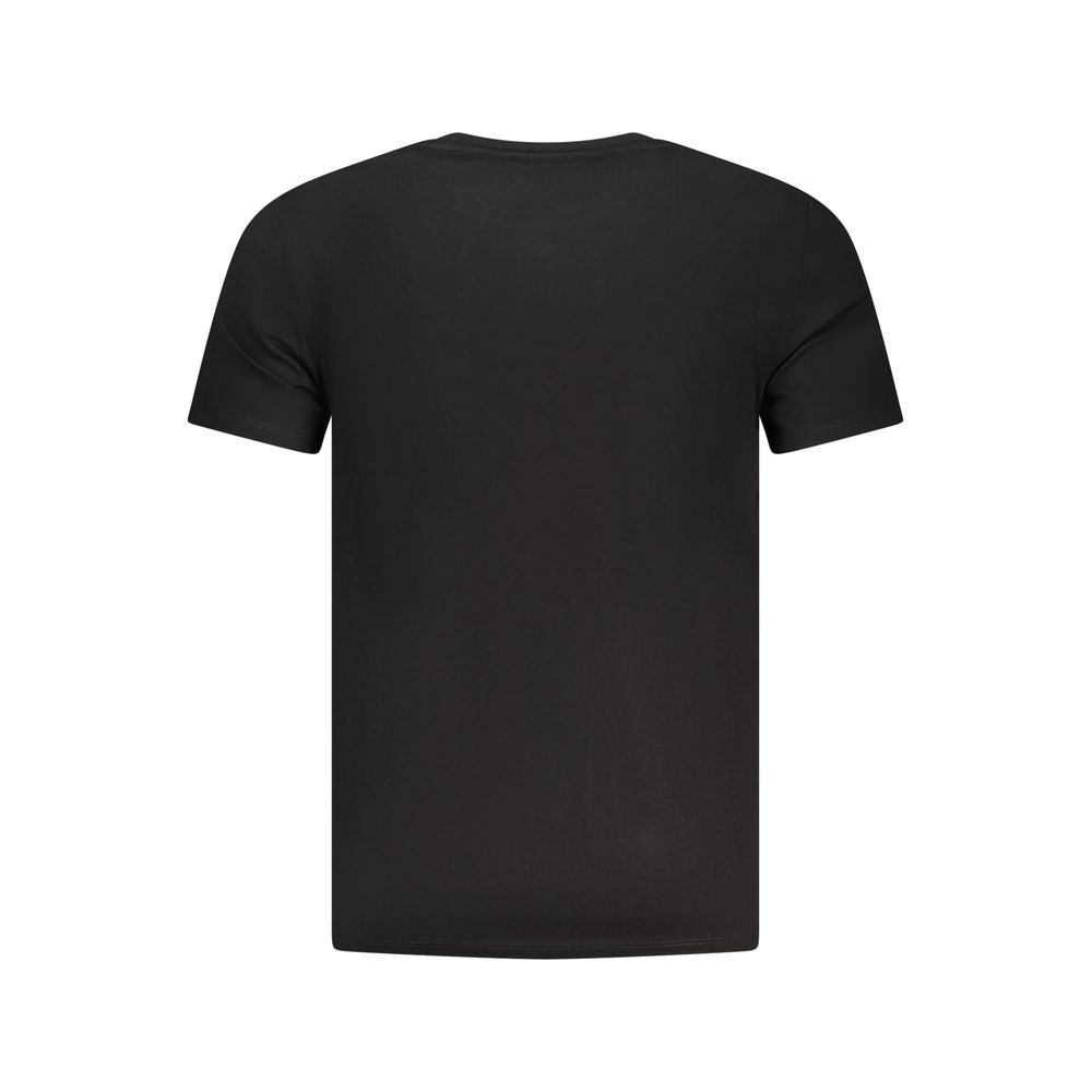 Guess Jeans Nero Cotton Mens T-Shirt