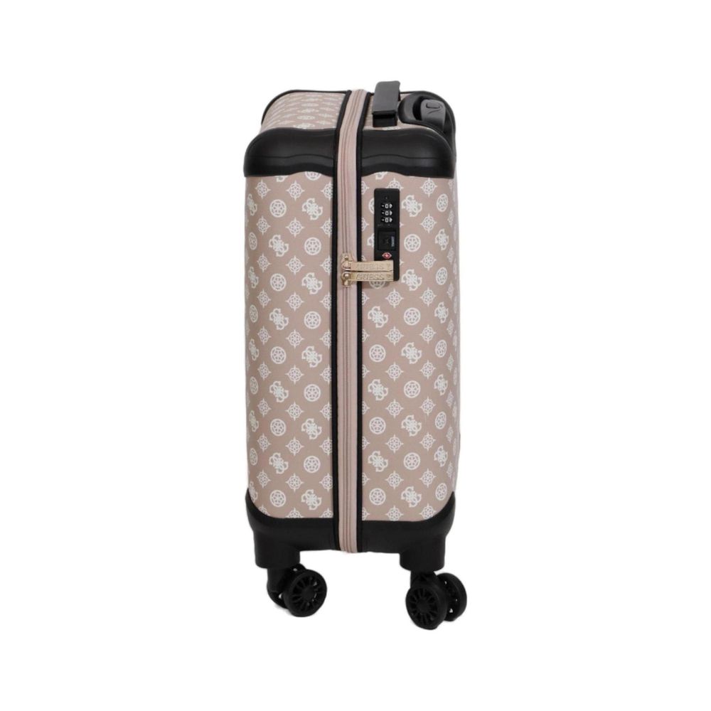 Guess Pink Polyethylene Luggage And Travel