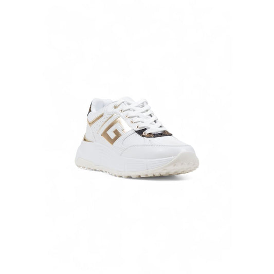 Guess White Polyethylene Chunky Sneakers