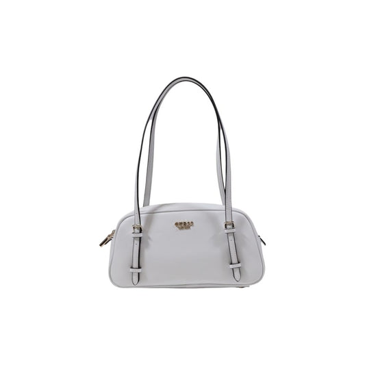 Guess White Polyethylene Handbag