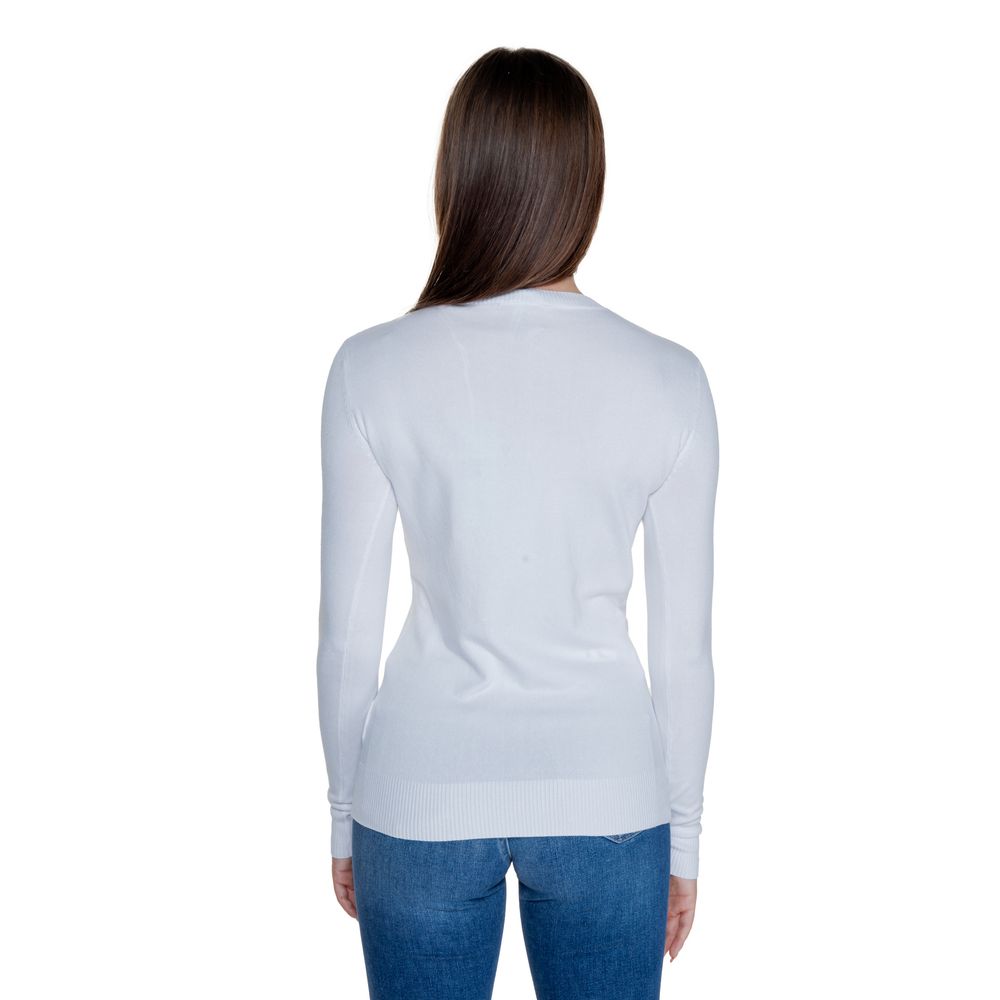 Guess White Viscose Tops & T-Shirt