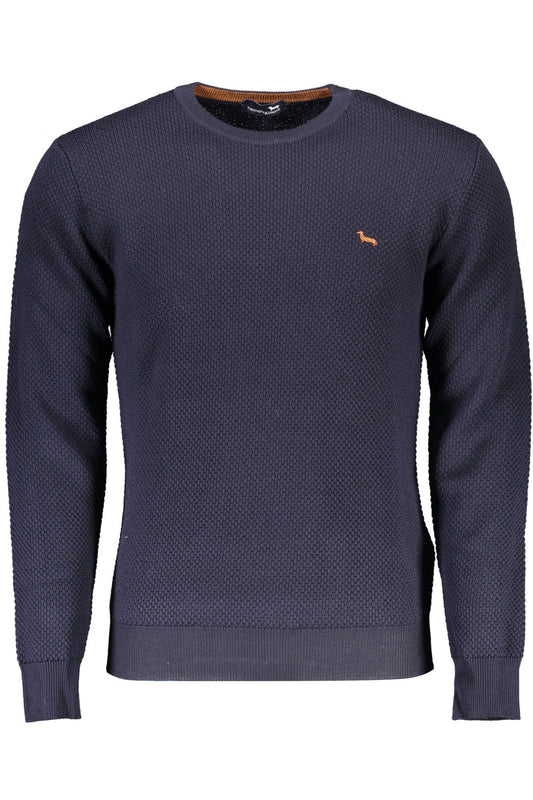 Harmont & Blaine Blue Wool Men Sweater