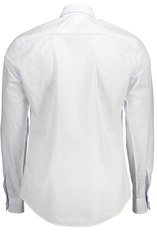 Harmont & Blaine White Cotton Men Shirt