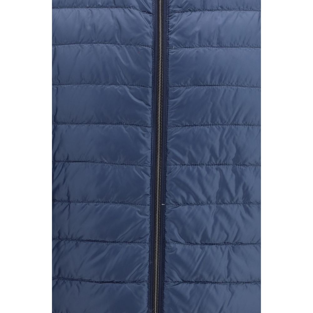 Herno White Polyamide Sleveless Jacket