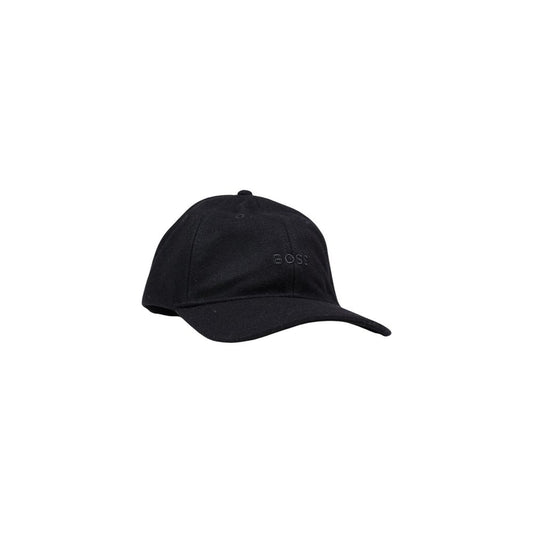 Hugo Boss Black Wool Cap Baseball Hat