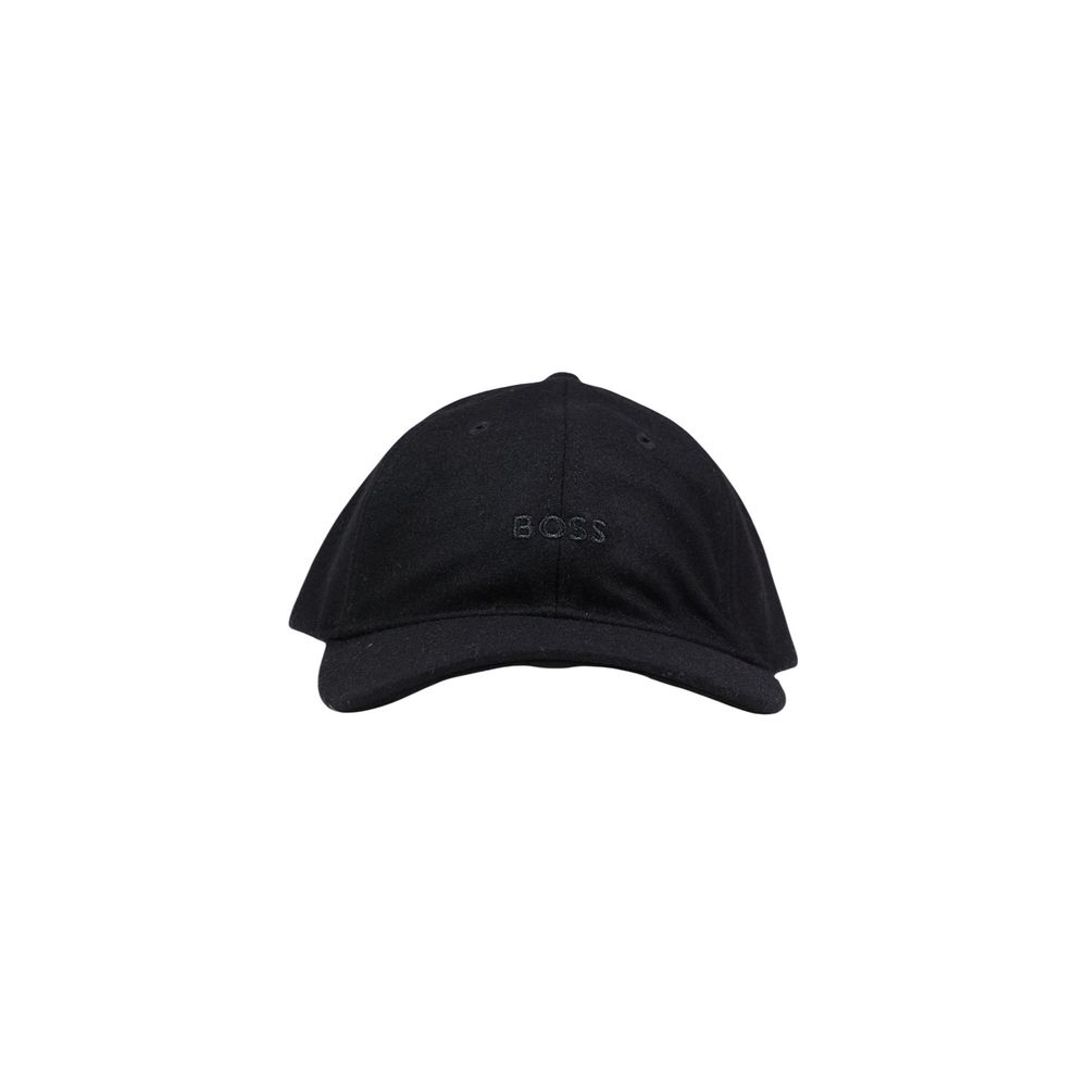 Hugo Boss Black Wool Cap Baseball Hat