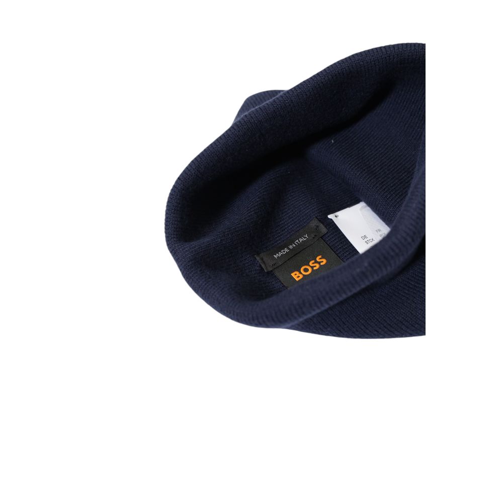 Hugo Boss Blue Cotton Cap Baseball Hat