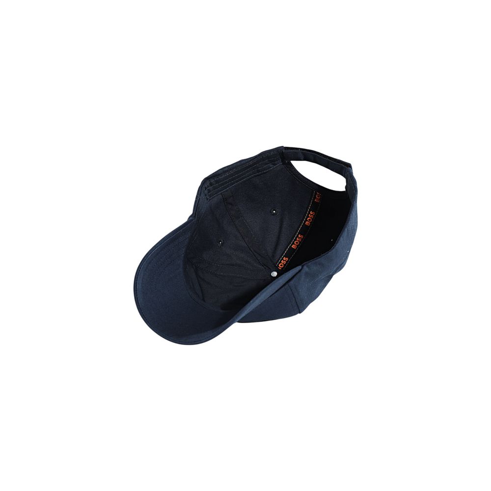 Hugo Boss Blue Cotton Hats & Cap