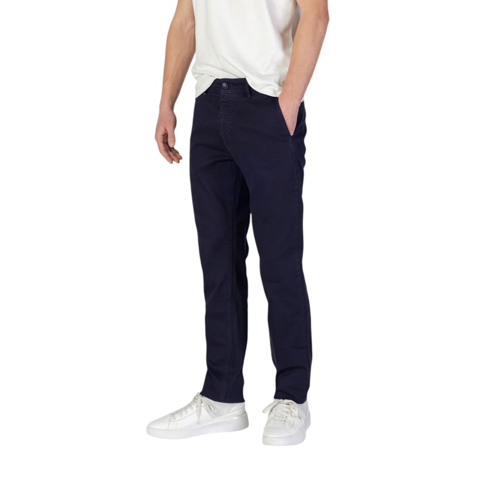 Hugo Boss Blue Cotton Jeans & Pant