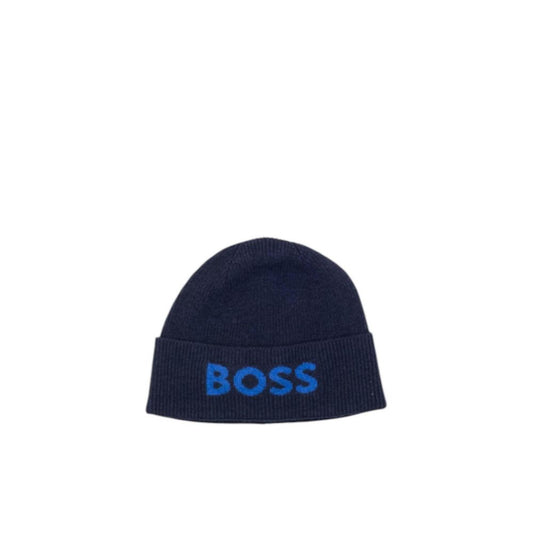 Hugo Boss Blue Recycled Polyamide Cap Baseball Hat