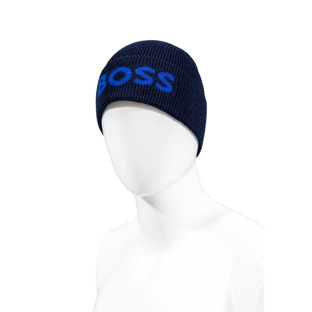 Hugo Boss Blue Recycled Polyamide Cap Baseball Hat