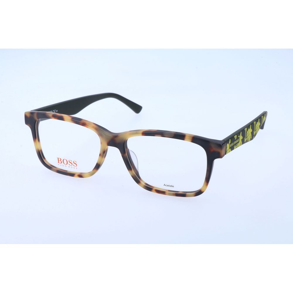 Hugo Boss Brown Acetate Glasses Frames
