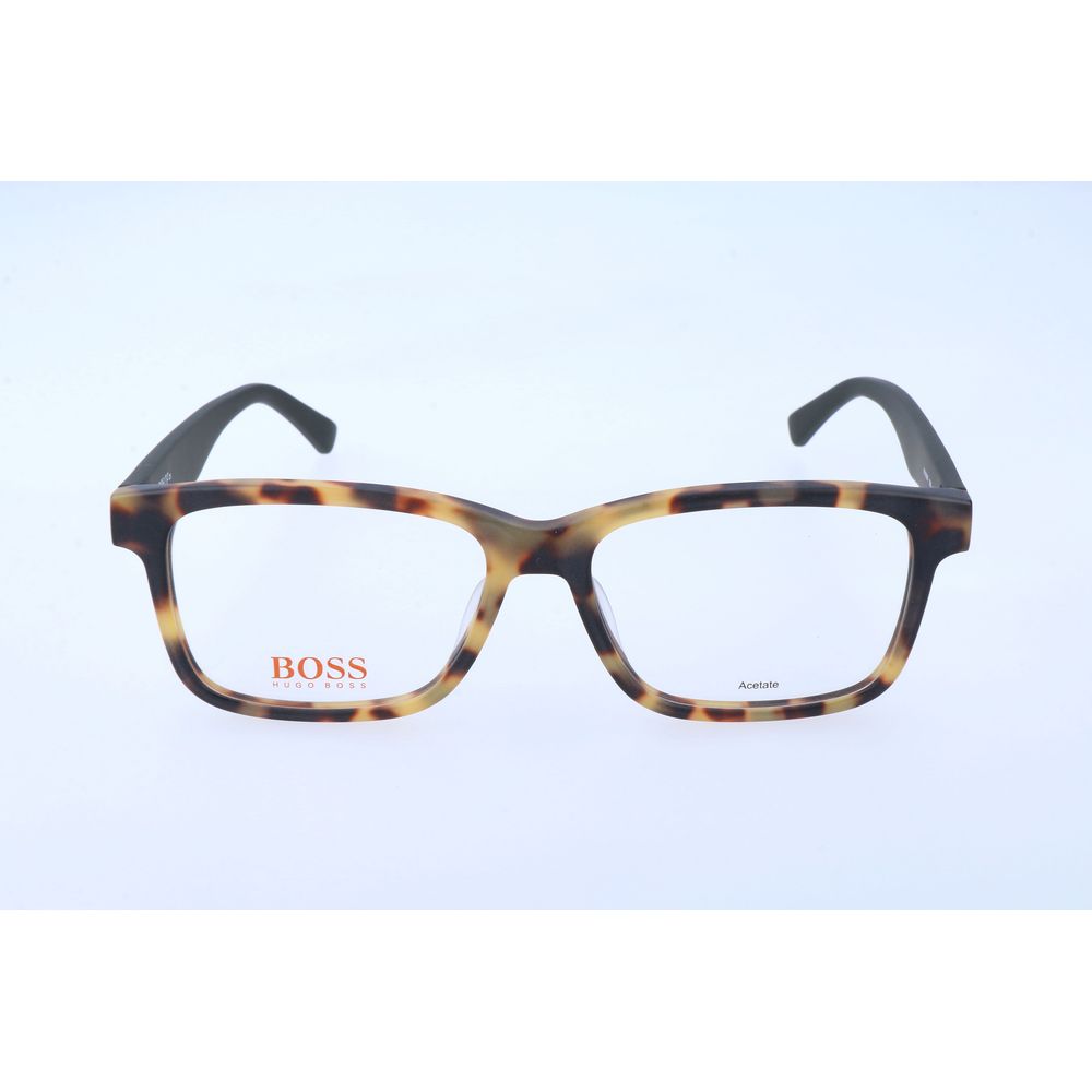 Hugo Boss Brown Acetate Glasses Frames