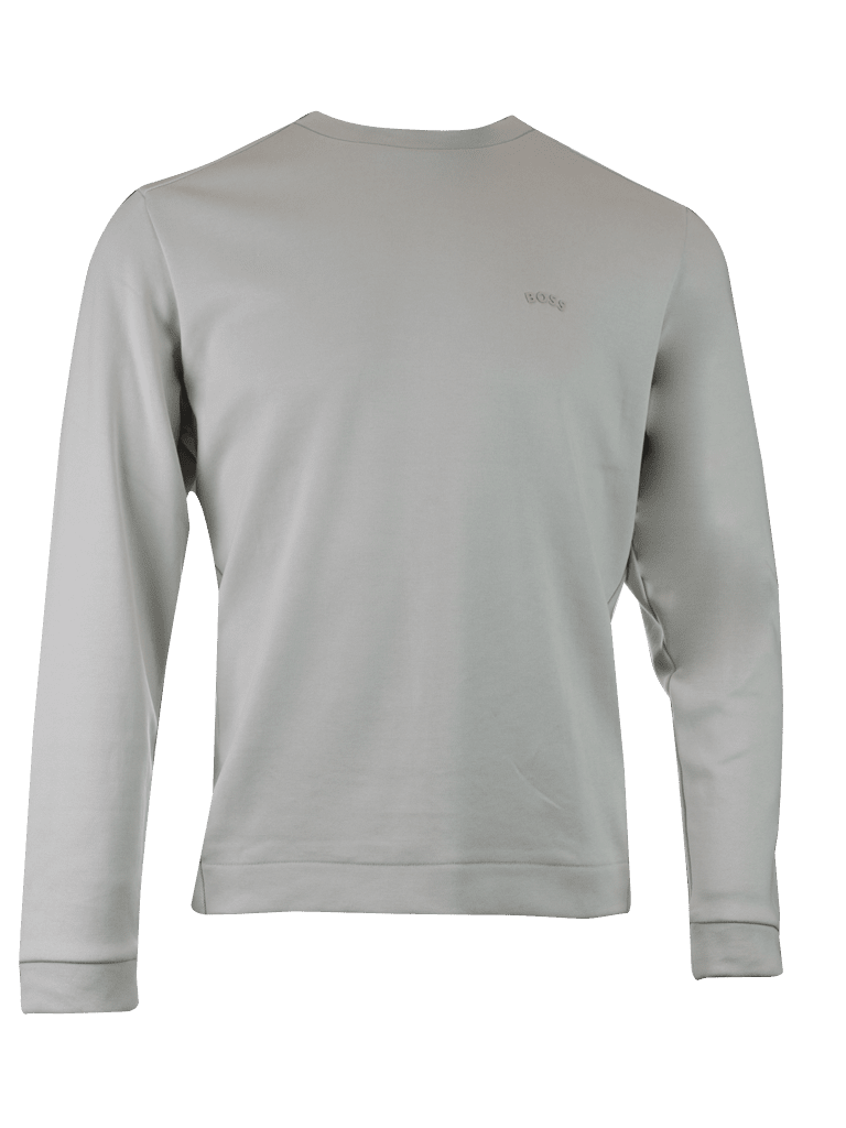 Hugo Boss Elegant Beige Cotton Sweatshirt