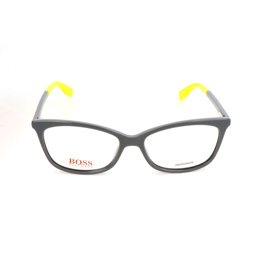 Hugo Boss Gray Injected Glasses Frames